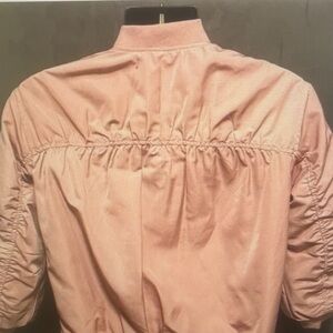 Pink Ruched Jacket